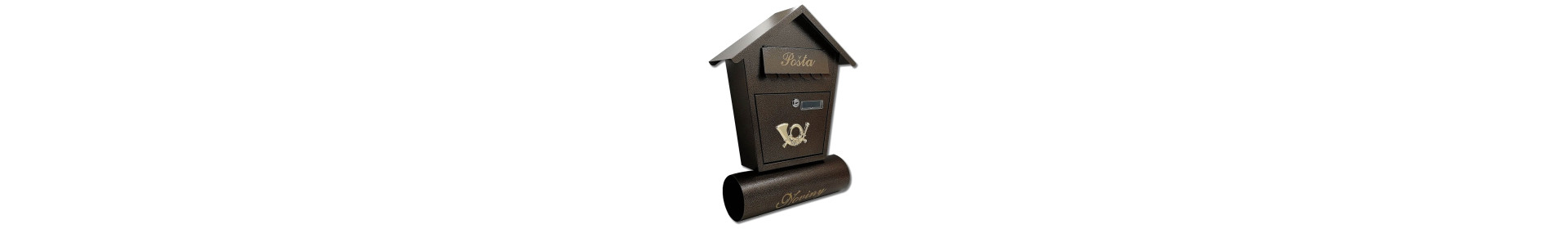 Postaláda külön újság tartó